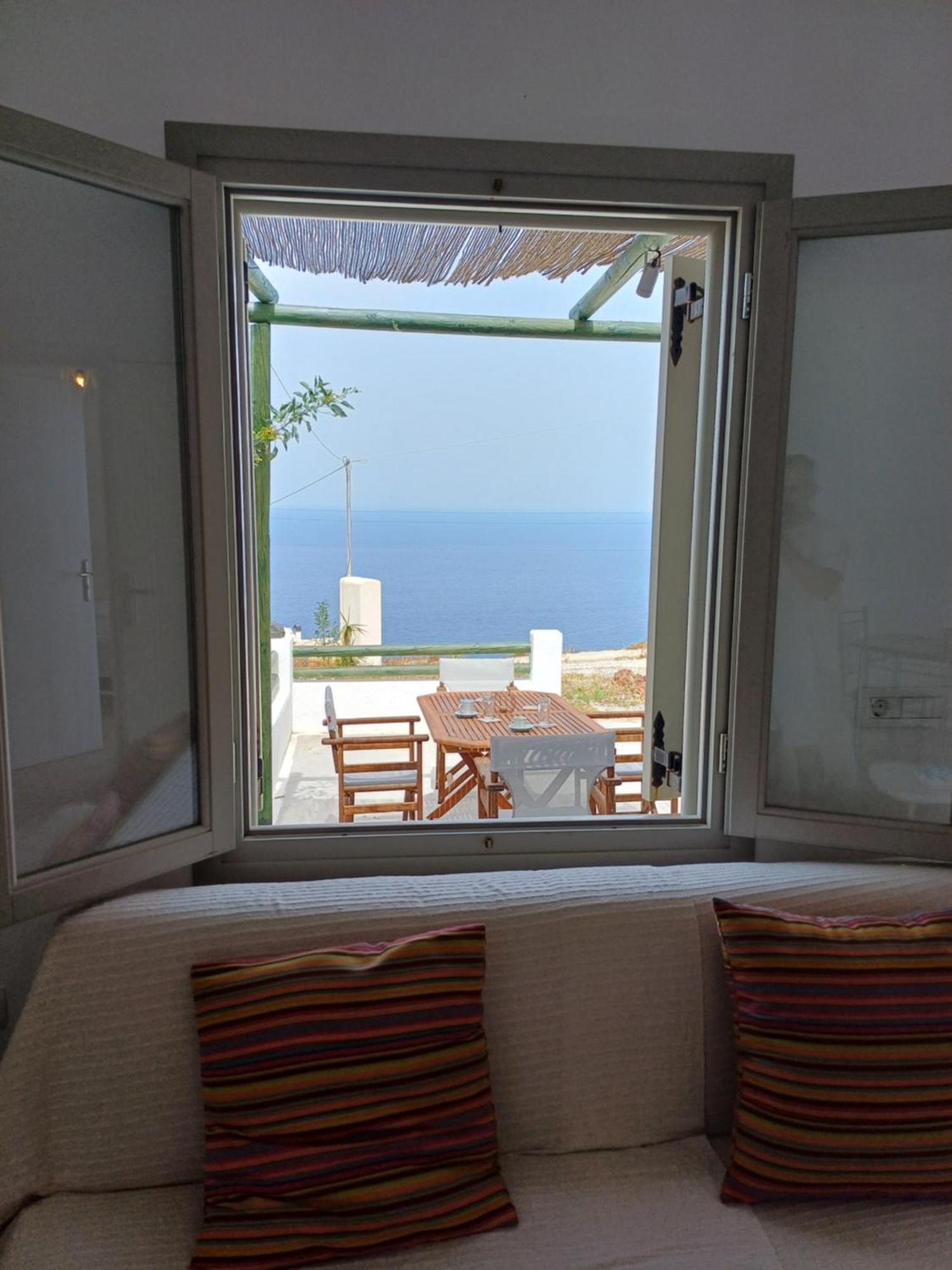 'Irene' Cycladic House With Sunrise And Sea View! Villa Foinikiá Eksteriør billede